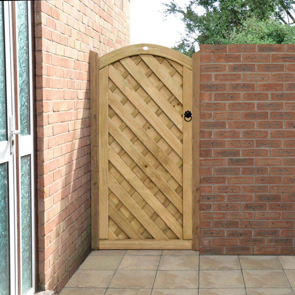 Forest Garden Europa Dome Gate – 6ft 5013053149324 2